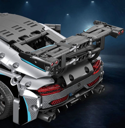 Mercedes-Benz AMG GT-S Cinza (1466 peças)