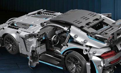 Mercedes-Benz AMG GT-S Cinza (1466 peças)