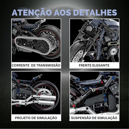 Harley Davidson Black Rod (623 peças)