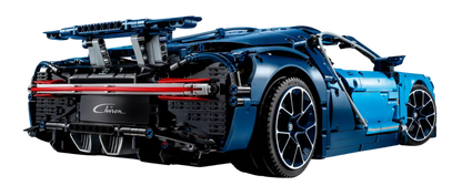 Bugatti Chiron Azul (3599 peças)