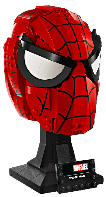 Máscara do Homem-Aranha (487 peças)