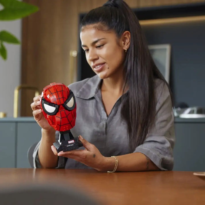 Máscara do Homem-Aranha (487 peças)