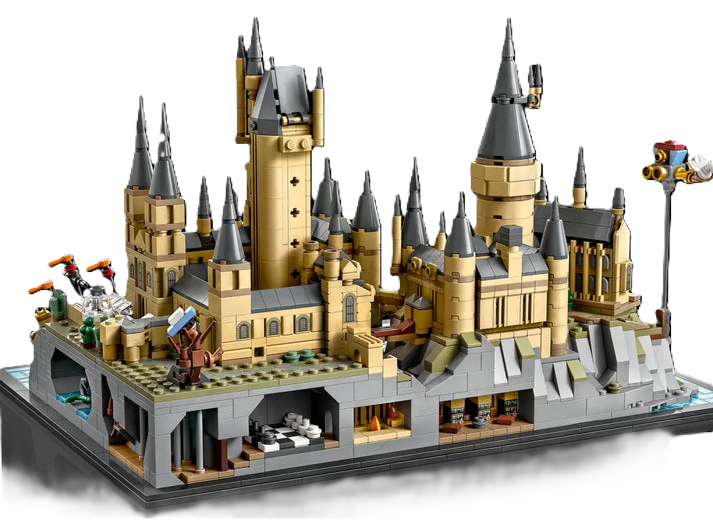 Castelo e Terrenos de Hogwarts - Harry Potter (2660 peças)