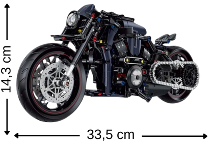 Harley Davidson Black Rod (623 peças)