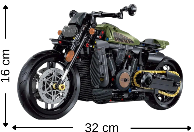 Harley Davidson (634 peças)