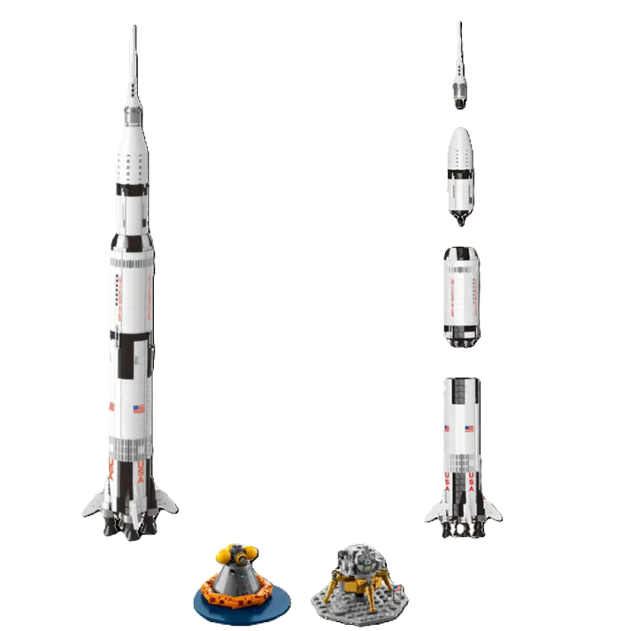 NASA Apollo Saturno V (1969 peças)