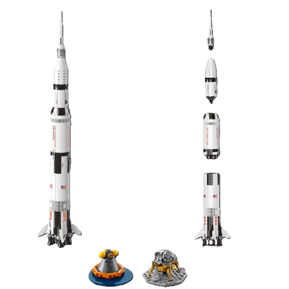 NASA Apollo Saturno V (1969 peças)