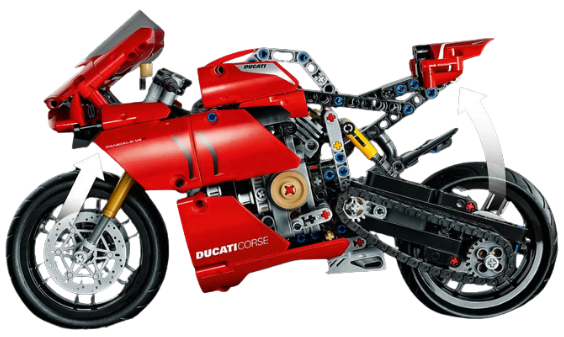 Ducati Panigale V4 R (646 peças)