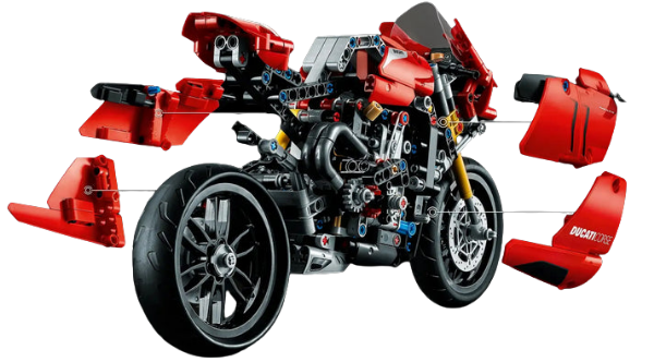 Ducati Panigale V4 R (646 peças)