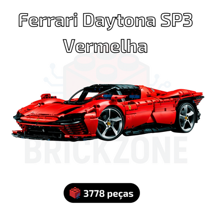 Ferrari Daytona SP3 Vermelha (3778 peças)