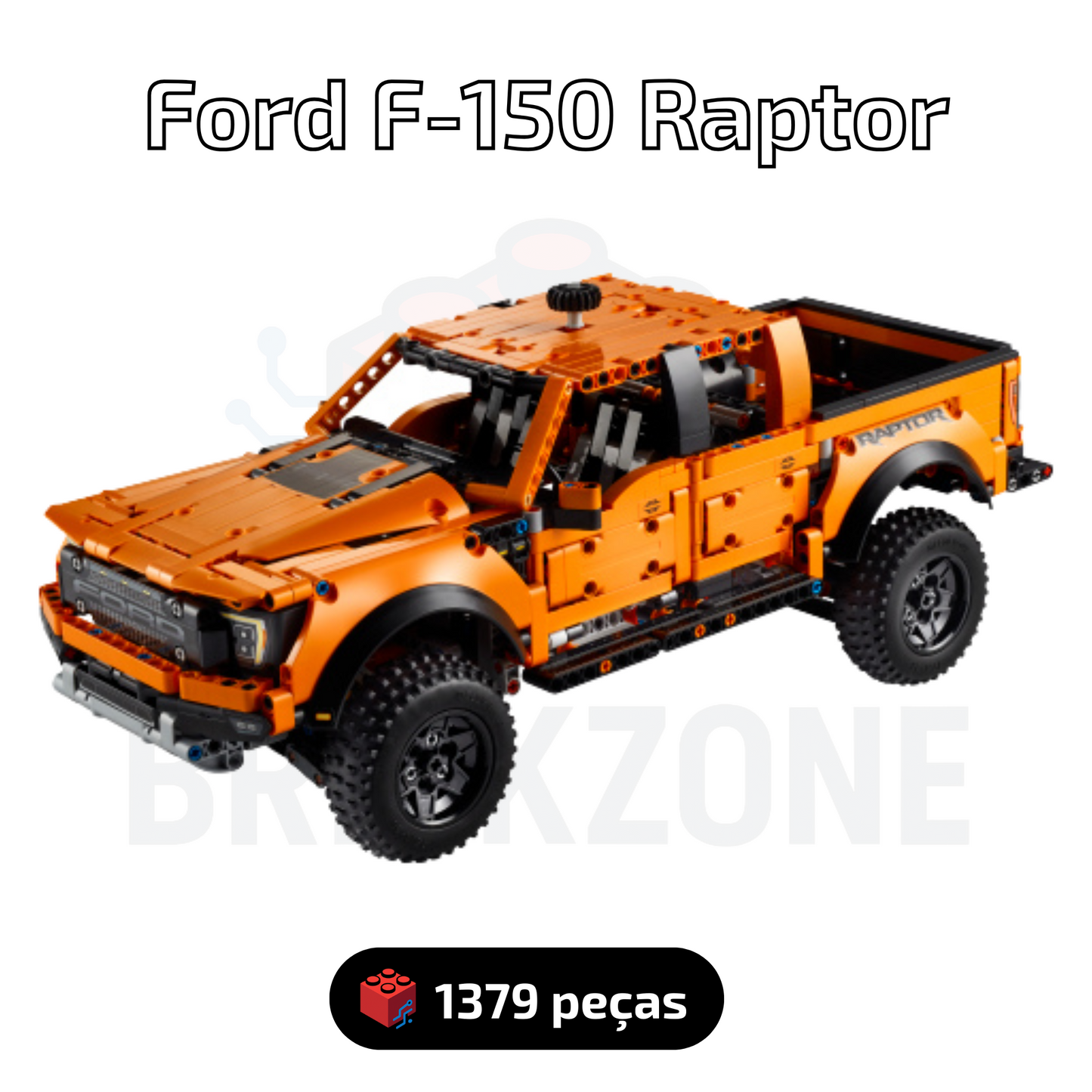 Ford F-150 Raptor (1379 peças)