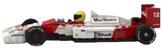 Fórmula 1 - McLaren MP4/4 (200 peças)