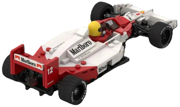 Fórmula 1 - McLaren MP4/4 (200 peças)