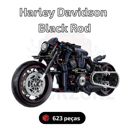 Harley Davidson Black Rod (623 peças)