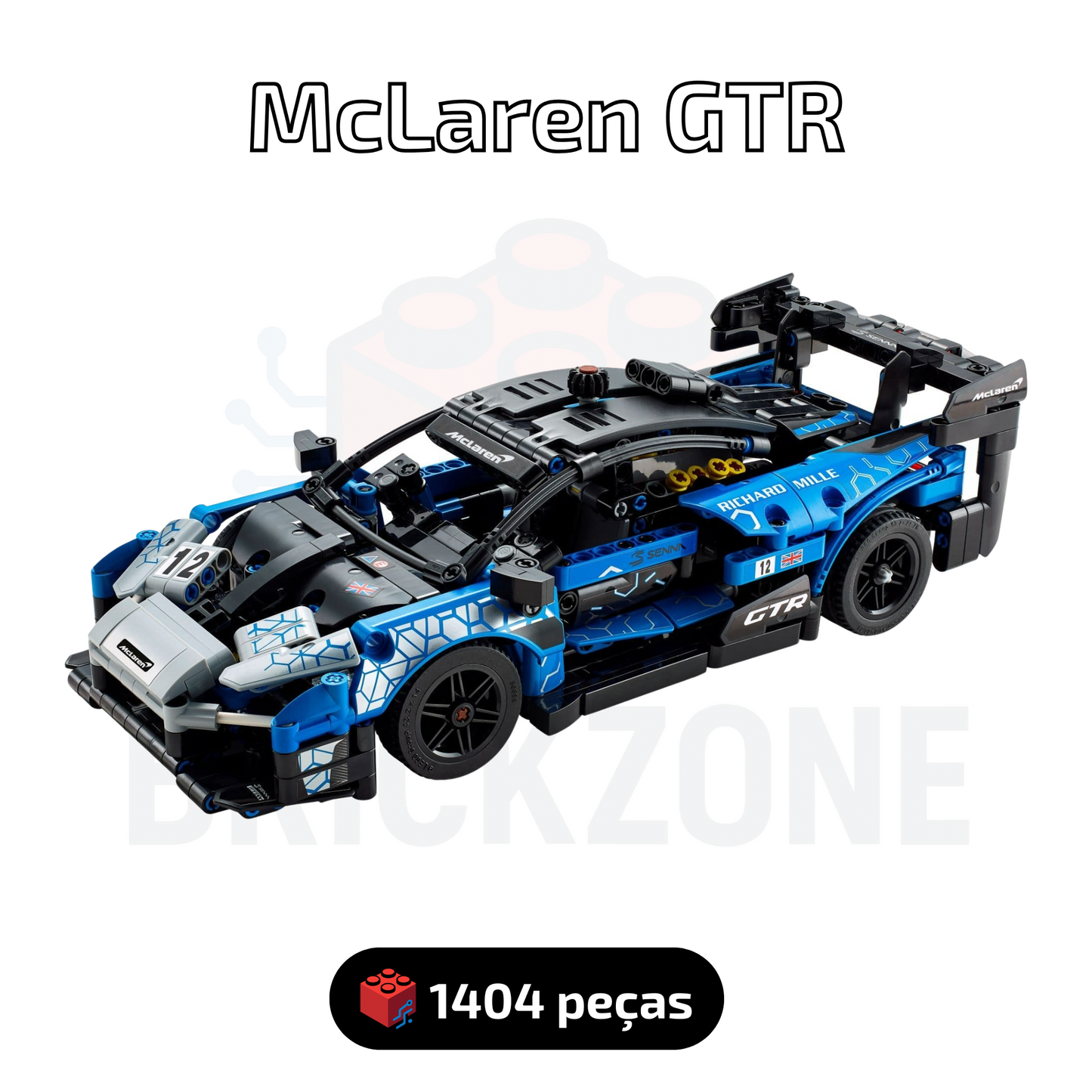 McLaren GT (1404 peças)