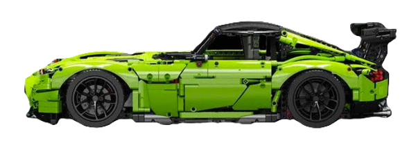 Mercedes-Benz AMG GT-S Verde (1466 peças)