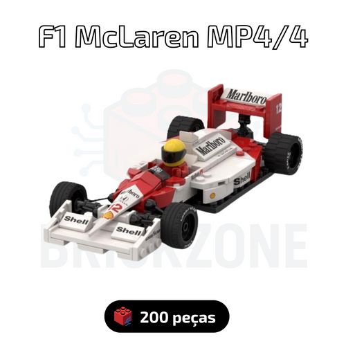 Fórmula 1 - McLaren MP4/4 (200 peças)