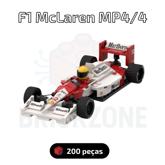 Fórmula 1 - McLaren MP4/4 (200 peças)