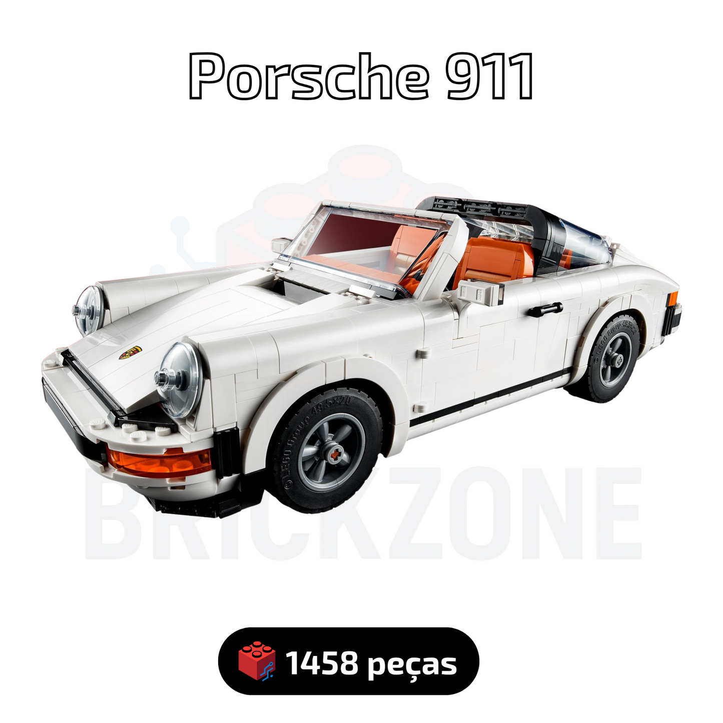 Porsche 911 (1458 peças)