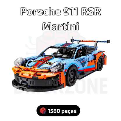 Porsche 911 RSR Martini (1580 peças)