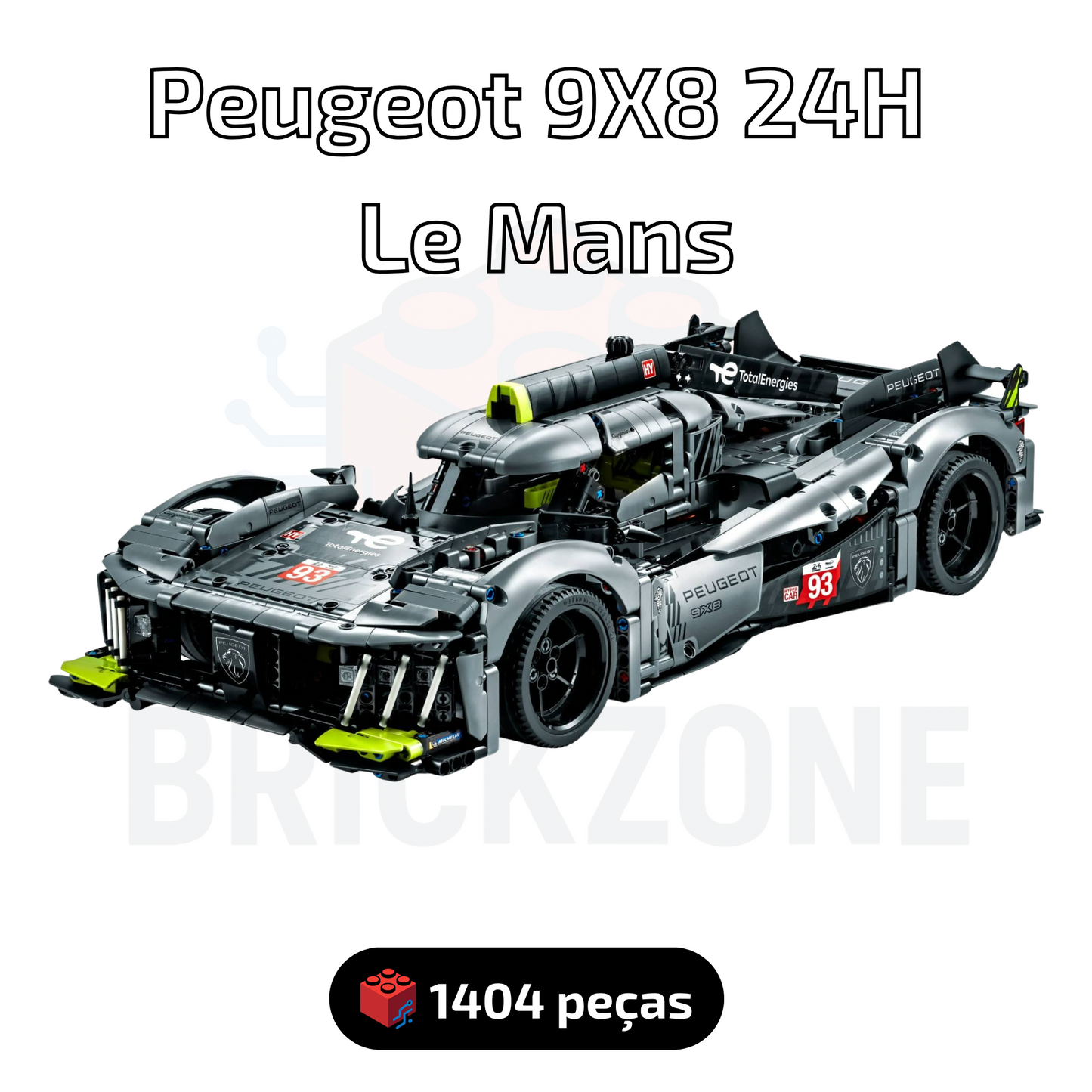 Peugeot 9X8 24H Le Mans (1775 peças)