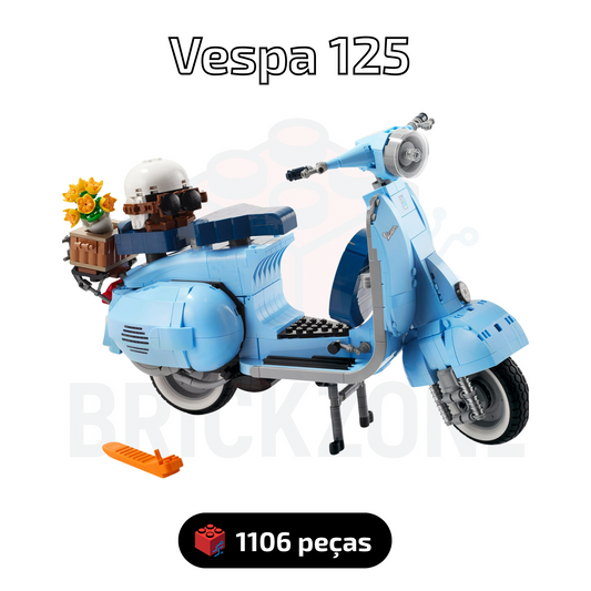 Vespa 125 (1106 peças)